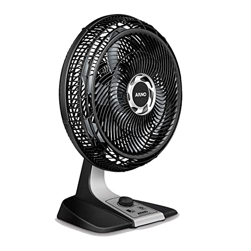 Ventilador 40 cm Silence Force Arno Preto/ Prata 110V