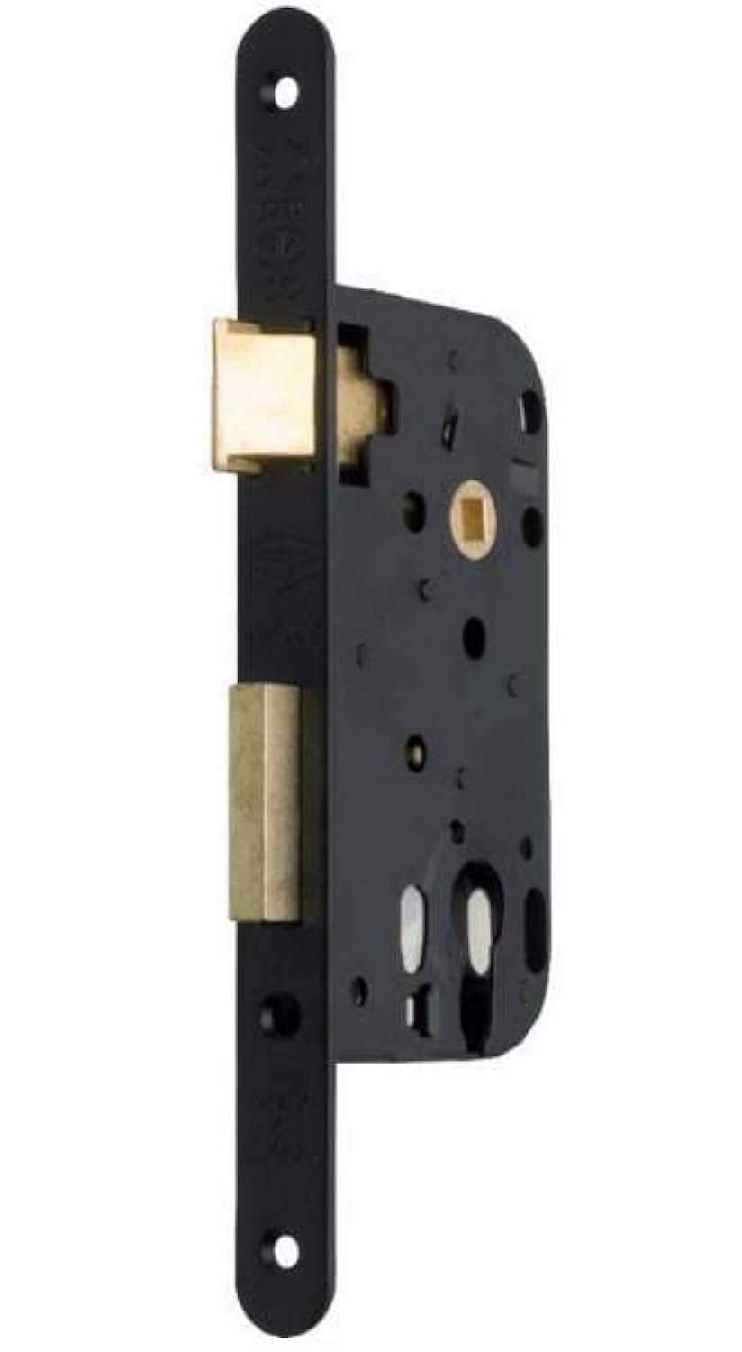 Evite robos con la caja de seguridad Jpm Sas SSA05048 de llave multipunto negra izquierda