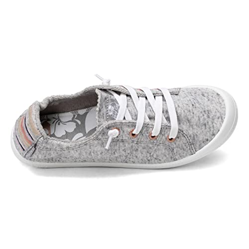 Image of Roxy Women's Bayshore Lace-Up Shoe Charcoal Grey - ARJS600418-011