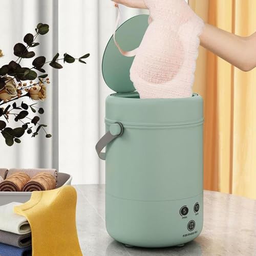 Image of Portable Washing Machine Lightweight Laundry Washer for Apartment Camping RV White