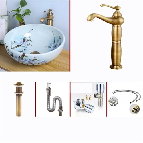 Lavabo de cerámica para baño con limpieza sencilla y protección activa contra salpicaduras 4