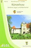  W212 Künzelsau - Unteres Jagst- und Kochertal: Wanderkarte 1:25.000 (Karte des Schwäbischen Albvereins)
