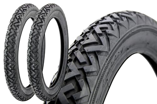 2 Reifen 2,75 x 17 Zoll, Profil VRM 087, 46J, Straßenprofil, TT für Moped Mofa Motorrad von Vee Rubber, z.B. Zündapp Kreidler, Hercules