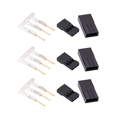 Kit de enchufe JR hembra profesional para componentes de avión y maquetas (100 uds) 6