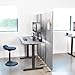 VIVO Freestanding 72 x 66 inch Privacy Panel, Cubicle Divider, Acoustic Wall Partition, x3 24 inch Panels, Gray, PP-3-T072G