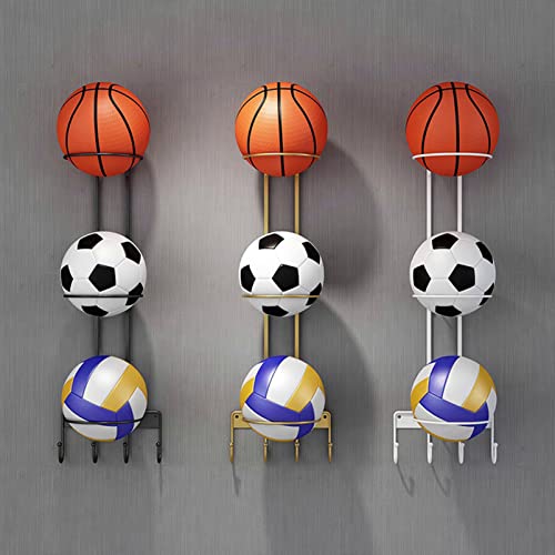 Support mural pour ballons pour ne plus encombrer le sol du garage - 4