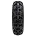 Kemblawolf 2 Pack 4.10-6 ATV Tires and Wheels – 410-6, 4.10x6 Tubeless 4PR Tires with 6