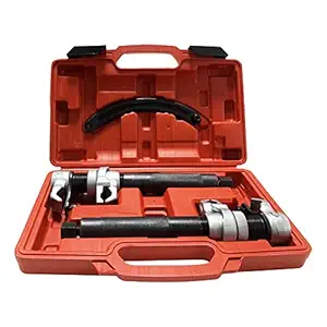 C CLINK Auto Shock Spring Removal Tool/Heavy Duty Coil Spring Compressor Tools, Coil Spring Compressor Tool-Wide jaw Capacity of 23-280 mm and Works on a Variety of Vehicles