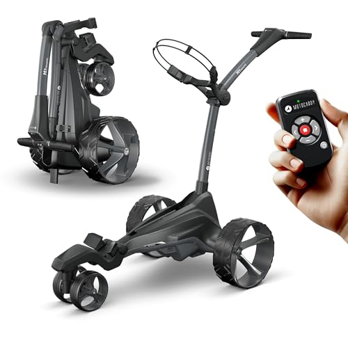Motocaddy M7 Remote Control Golf Caddy 2025 - Electric Push Golf Cart, Advanced Dual-Motor with DHC, Cable-Free 100m Range, All-Terrain Stability with Slope Control, 360° Rotating Front Tyres