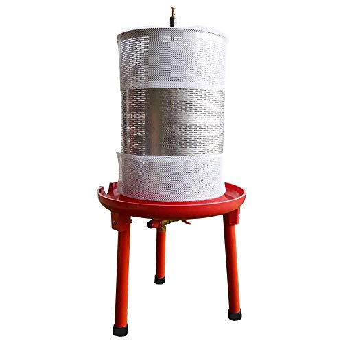 Reusable Mesh Bags, 2 Pack Washable Filter Bag For Fruit Wine Juice - Intended For 5.3 Gallon Apple Wine Press #TOP1