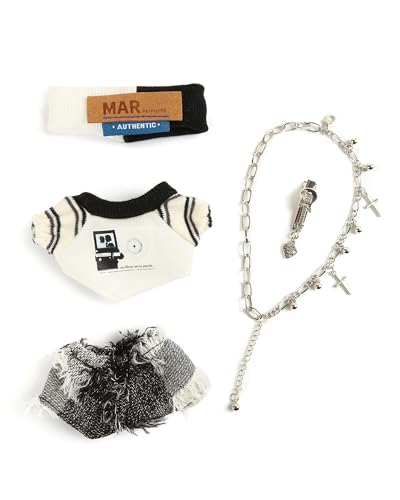 Vêtements de poupée blancs 17 cm pour remplacer les habits de jouets perdus