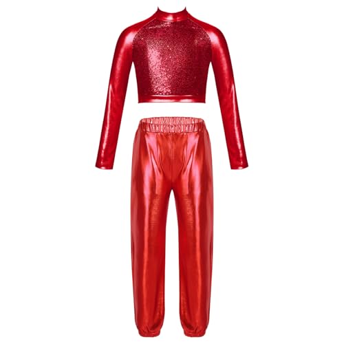 Tenue gymnastique artistique pour cours de danse moderne et entraînement de jazz enfant
