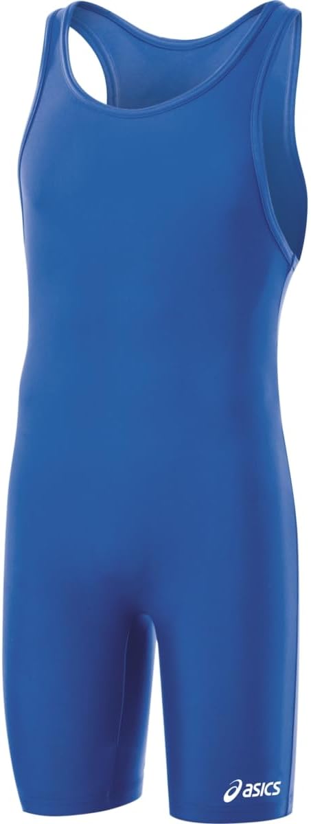 ASICS men's wrestling singlet with solid fit