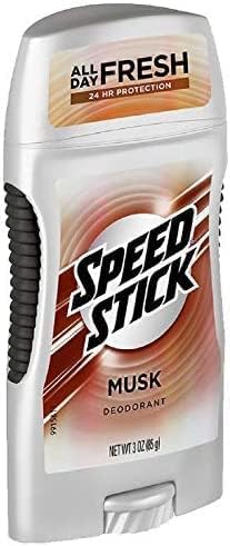 Speed Stick Deodorant, Musk 3 oz (Pack of 3)