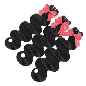 Human Hair Bundles 18 20 22 inch Body Wave Bundles Human Hair 100% Unprocessed Brazilian 15A Raw Hair 3 Bundles Human Hair for Black Women Natural Color