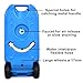 YITAHOME 10.6 Gallon Large Capacity Portable Water Holding Tank with Metal Handle Odorless Tote for Camper with Large Wheels, Filling Port, Hose, Faucet, Handles for Fast Empty & Easy Carry, Blue