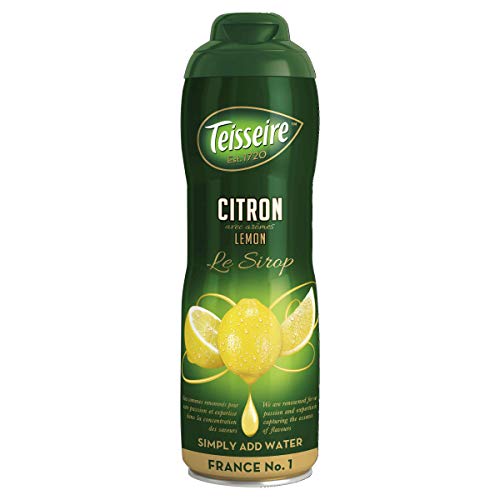 Teisseire French Syrup All Natural Lemon Syrup 20 Fl.oz #TOP17