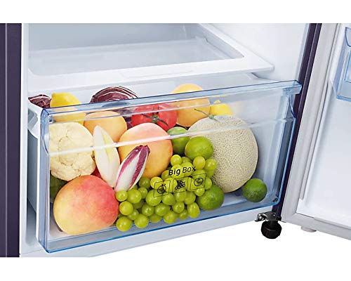 Image of Samsung 336 L 3 Star Inverter Frost Free Double Door Refrigerator Appliance (RT37A4633UT /HL, Pebble Blue, 2022 Model)