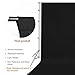 Yesker 9.5x11.5 ft Black Muslin Backdrop Background for Photo Studio,Collapsible High Density Screen for Video Photography Photo Shooting and Television