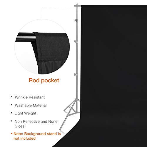 Yesker Musselin-Hintergrund für Fotostudio, zusammenklappbar, hochdichter Bildschirm für Videoaufnahmen, Fotoshootings… – Bild 5