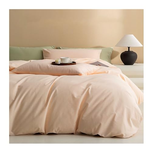 Housse de couette en coton doux ensemble complet pour lit 4 pièces - 6