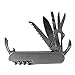 Emergency Zone Brushed Stainless Steel Multi-Tool Knife