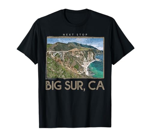 Big Sur, CA Next Stop Vintage T-Shirt