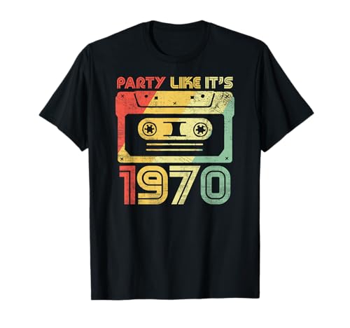 Party Like It's 1970 Retro 70s Party Outfit Costume T-Shirt