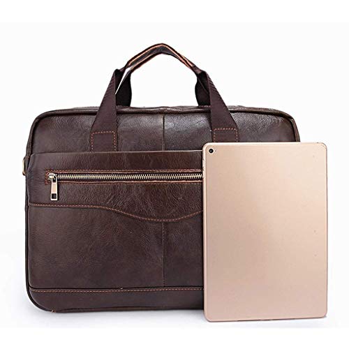 Laptop Briefcase for Men Bag Briefcase Messenger Bag Sturdy Fits No Fading3