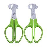 [Diseño exclusivo] El tamaño del orificio de corte está especialmente diseñado para huevos de codorniz. Y el mango tiene forma de tijera, lo que es conveniente para sostener cuando se usa