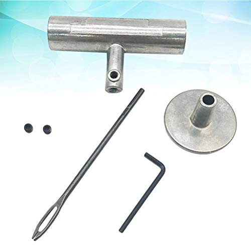 Image of Garneck Tire Repair Puncture Tool Heavy Duty Tyre Puncture Fix Tool T-Handle Tire Repair Tool for RV Automobiles Motorcycles Bicycles Truck Car Acessories