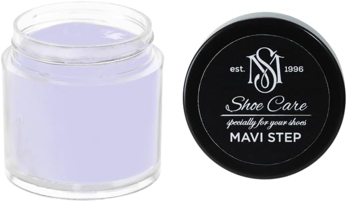 Universal Leather Dye - NCS S 1020-R60B Light Periwinkle - High Coverage Leather Paint for Shoes, Bags, Canvas & Sneakers by MAVI STEP - 0.85 fl oz / 25 ml