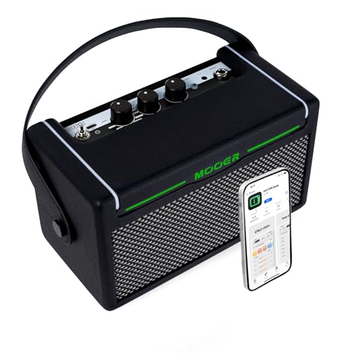 MOOER SD10i AI Practice Guitar Amplifier Combo 10W with Smart Effects App, Stero Sound Portable with...