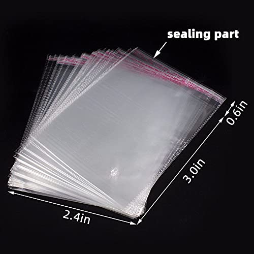 Italpak Sacchetti Trasparenti per alimenti, confezioni cellophane, 50 pz, 40x60 cm