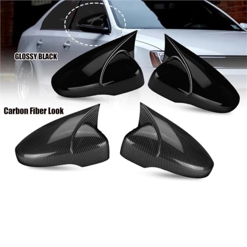 Couvercle rétroviseur voiture corne bœuf pour remplacer une coque rayée de Scirocco Eos - 2
