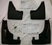 GM # 19170629 Splash Guards - Front & Rear Molded Set - Black