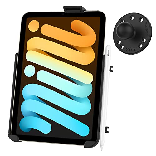 Máscara HOLDER compatible con iPad mini 6 ram-mount RAM-B-202-AP36U con incluida la bola RAM-B-202U Cover