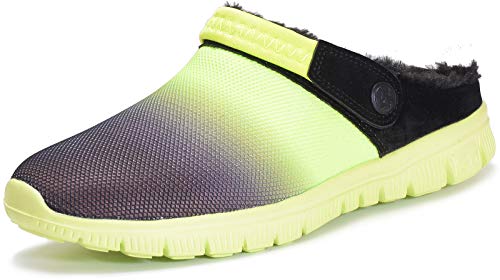 Zoccoli e Sabot Uomo Donna Inverno Caldo Pelliccia Pantofole da Impermeabile Comode Antiscivolo Scarpe da Giardino Ciabatte All'aperto/Interno