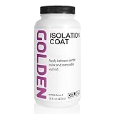 Golden Artist Colors Isolation Coat, to Unify and Protect The Painting Surface,...