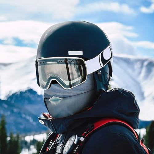 Balaclava Blue Iceberg para hombre y mujer, máscara facial con protección solar, transpirable, para senderismo, ciclismo, carrera y conducción miniatura 5