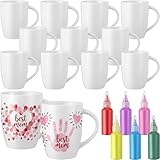 SiliFine 12 Pcs Mother's Day Crafts Kits Mother's...