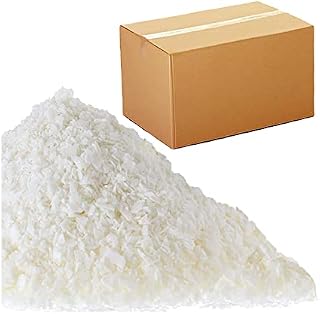CASPERi Soy Wax Flakes for Wax Melts 100% Pure 5KG Soy Wax 5000g DIY Candle Making Wax Natural Flakes Clean Burning