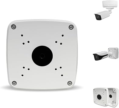 Aluminum Junction Box for Dah Bullet Cameras, IP66 Waterproof Security Camera Mount Bracket for Indoor & Outdoor Use, OH-PFA121