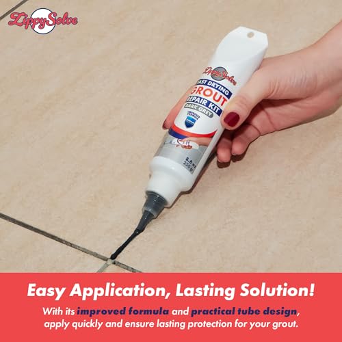 image for ZippySolve Tile Grout, Repair Kit, Restore & Renew Tile Joints Line, F