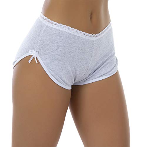 Kit com 7 Shortinhos Bombom Algodão Penteado