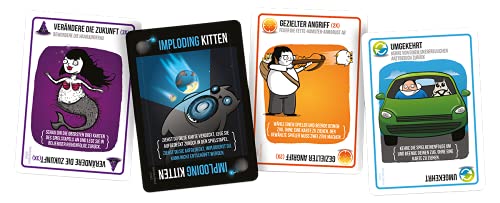 Asmodee Exploding Imploding Kittens Expansion Party Game Card Game German