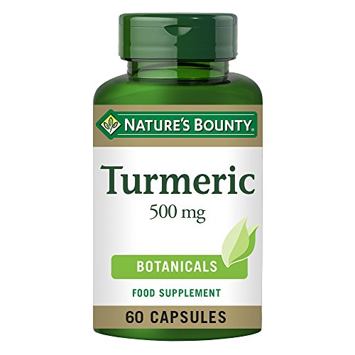 Nature's Bounty Turmeric 500 mg Capsules - Pack of 60