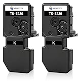 MEGOFFICE TK-5230 Cartuccia Toner Compatibile per Kyocera ECOSYS TK5230 TK-5220K Toner per stampante P5021cdn P5021cdw M5521cdn M5521cdw (2 nero)