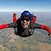 2 Sky Dive Goggles Clear Smoke Skydiving New These Have Shatterproof Polycarbonate Lenses And UV400 Filter for Maximum UV Protection