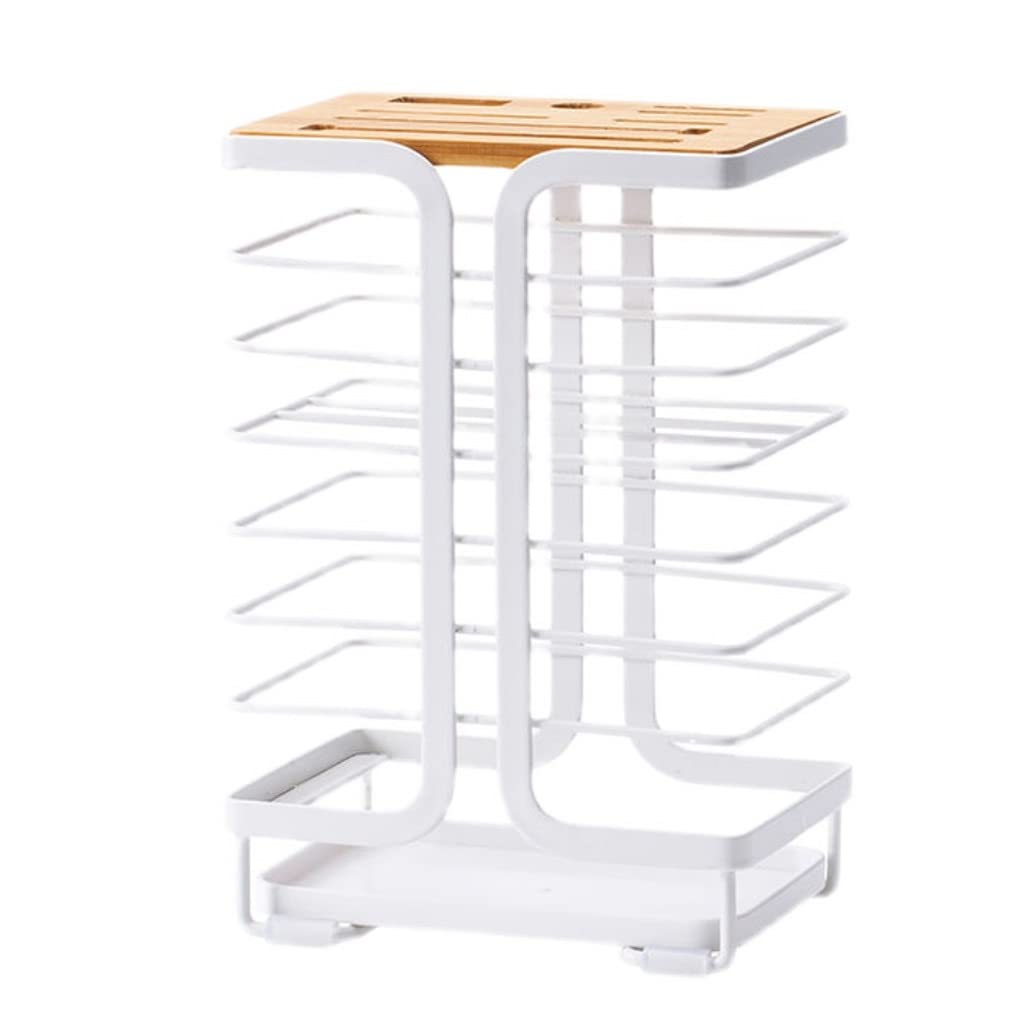 Soporte para utensilios con drenaje y bloque de cuchillos multifunción